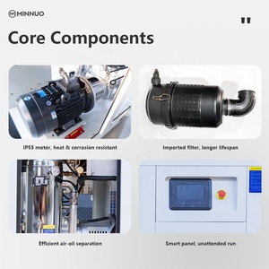 Whole Machine Warranty+lifetime Technical Support Oil Free <strong>Screw</strong> IP55 Direct <strong>Drive</strong> <strong>Motor</strong> - Product Image 4