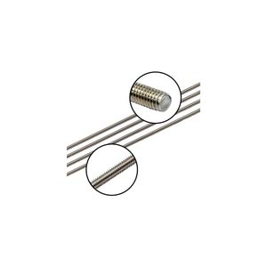 Tiges filetées robustes en acier inoxydable 304, finition zinc, filetage 3/<span class=keywords><strong>8</strong></span>"-16, 4 pièces, longueur 47 pouces - Product Image 2