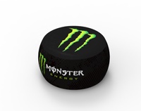 Couverture en tissu de conception personnalisée rapide annonçant le pouf gonflable pour l'événement et la promotion de marque