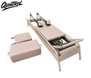 Resorte de Torsión de Alambre Ajustable Personalizado OEM, Resorte de Pilates de Aluminio Rosa, Resorte de Voltaje de Acero al Carbono, Precisión para la Salud - Product Image 1
