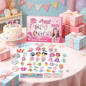 Premium Girls Hair Kit Make Your Own Headbands Clips Butterfly <b>Flower</b> Gem <b>Sticker</b> Craft Birthday Gift Retail Box - Product Image 5