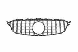 CLY pièces automobiles <span class=keywords><strong>calandre</strong></span> de voiture avant pour mercedes-benz 2015-2018 W205 classe C lifting C63S <span class=keywords><strong>AMG</strong></span> <span class=keywords><strong>GTR</strong></span> argent noir <span class=keywords><strong>calandre</strong></span> - Product Image 4