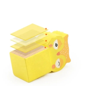 <span class=keywords><strong>Tracteur</strong></span> animalier en bois personnalisé pour enfants <span class=keywords><strong>Jeu</strong></span> de remorques éducatives Cadeau d'exercice Jouets pour bébés tout-petits - Product Image 6