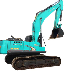 Vente à bas prix excavatrice Kobelco SK350D en bon état excavatrice sur chenilles Kobelco de 35 tonnes - Product Image 1