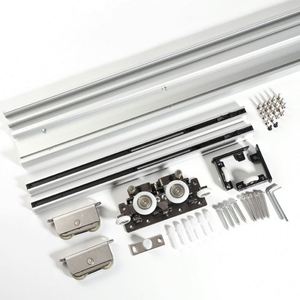 Sistema de Herrajes Ocultos para Puertas Correderas WEKIS de Acero Duradero, Riel Invisible Moderno para Puertas Fantasma en Exteriores, para Dormitorio, Cocina, Sala de Estar - Product Image 2