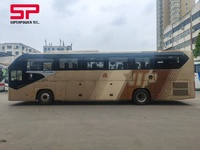 Autocar de tourisme de luxe d'occasion Yu Tong ZK6128, 25 places, configuration Euro 5, 2020 Nov