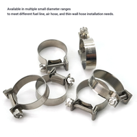 Mini collier de serrage en acier inoxydable Acier zingué galvanisé