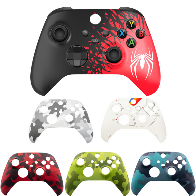 New Arrival Gaming Accessories for Xbox Series X/S Controller Replacement Front Shell Cover Custom Spider Design Limited Edition