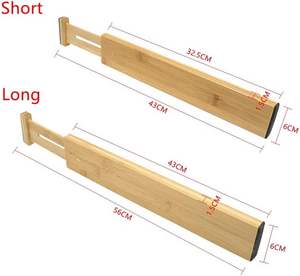 Diviseur de tiroir en bois pour cuisine, vente en gros - Product Image 5