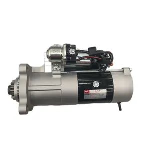 YUCHAI DIESEL ENGINE STARTER MOTOR B7617-3708100 860114635 4110000561200 24V 6KW FOR YC6B125-T20 YC6108G FROM CHINESE FACTORY