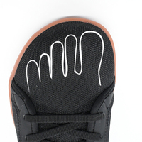 Suela de goma conductora flexible Zero Drop Grounding Shoe Descalzo Wide Toe Box Earth Sneaker