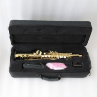 Professional Factory Sopranino Saxophone Top Quality Gold Lacquered Saxophone With Accessories High Quality Sopranino Saxophone