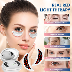 Nouveautés 2025 : Traitement professionnel pour le contour des yeux – Élimine les cernes et stimule la circulation avec <span class=keywords><strong>massage</strong></span> et micro-courant - Product Image 2