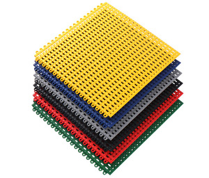 แผ่นรองพื้นโรงรถ PVC แบบหนาพิเศษ กันลื่น ทนทานต่อการสึกหรอ ติดตั้งง่ายแบบคลิกล็อค เหมาะสำหรับล้างรถหรือใช้ในบ้าน - Product Image 3