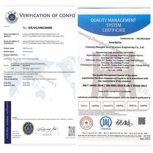 Высококачественные конструкционные стальные строительные комплекты, сборные металлические мастерские для хранения в гараже с сертификацией CE ISO - Product Image 6