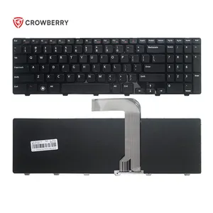 Dell Inspiron के लिए OEM काले लैपटॉप कीबोर्ड 15R N5110 M5110 M501Z M511R नोटबुक कीबोर्ड