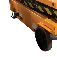 Plateforme élévatrice mobile électrique à ciseaux en acier 800 kg ESS80D, table élévatrice silencieuse pour l'entretien des entrepôts ESS80D