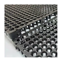 Cellule de drainage modulaire en HDPE pour la rétention et le drainage de l'eau, idéale pour les toits végétalisés, les jardinières et les systèmes de gestion des eaux souterraines