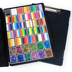 Kit de Pintura Facial Lavable No Tóxica para Niños, Paleta de 20 Colores con Purpurina, Certificación EN71, para Fiestas Infantiles y Festivales, Venta al Por Mayor - Product Image 1