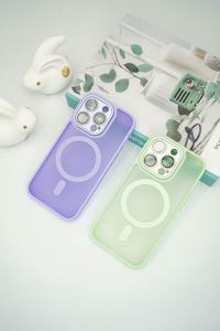 Nouvelle coque magnétique pour iPhone 15 Pro Max, finition givrée sensible à la peau, compatible avec les iPhone 13, 14, 12, 11, film de protection d'objectif intégral pour 13, 14, 12, 11 - Product Image 5