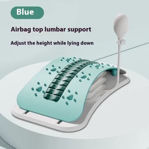 Appareil de soulagement de la colonne lombaire, masseur d'étirement du dos ouvert, outil auxiliaire de yoga pour le soutien cervical et le massage du dos - Product Image 4