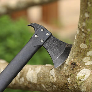 <span class=keywords><strong>Hacha</strong></span> Multifuncional <span class=keywords><strong>para</strong></span> Campamento al Aire Libre con Cabeza de Acero con Alto Contenido de Carbono y <span class=keywords><strong>Mango</strong></span> de Plástico de Grado Industrial <span class=keywords><strong>para</strong></span> Aventuras de Corte - Product Image 5