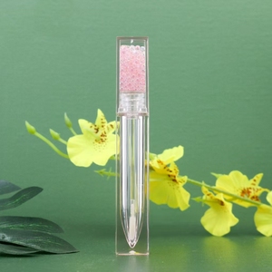 Contenedor de corrector de Color de labios cuadrado de 6ml vacío de alta calidad con varita gruesa delgada esmalte de labios embalaje de plástico - Product Image 2