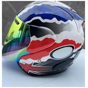 Casco Ram3 <span class=keywords><strong>Doohan</strong></span> Jubilee, Medio Casco para Hombre y Mujer, Casco de Motocicleta Todoterreno, Casco de Verano para Descenso, Carreras de Montaña, Cross - Product Image 1