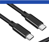 Câble de charge rapide USB-C vers USB-C tressé SUIBO X2 PD 20 Gbps pour téléphone portable 15 Pro Max, ordinateur portable, tablette