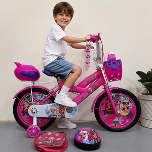 <span class=keywords><strong>Bicicleta</strong></span> Infantil <span class=keywords><strong>de</strong></span> Princesa <span class=keywords><strong>Frozen</strong></span> para Niñas con Ruedas <span class=keywords><strong>de</strong></span> Entrenamiento, Pedido al por Mayor Personalizado, Varios Colores Disponibles - Product Image 3