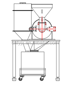 Trituradora de sal marina que hace la máquina trituradora de azúcar 5000kgh - Product Image 2