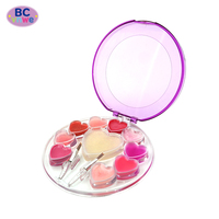 Paleta de Sombras de Ojos Veganas de Alta Pigmentación para Niños con Acabado Brillante y en Polvo, Fórmula Ecológica a Prueba de Agua para Niños de 6+ Años