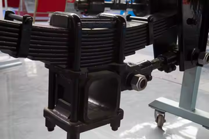 Stock disponible remorque suspension tandem triplex allemand pièces de remorque afrique moyen-orient marché avec le prix le plus bas - Product Image 5