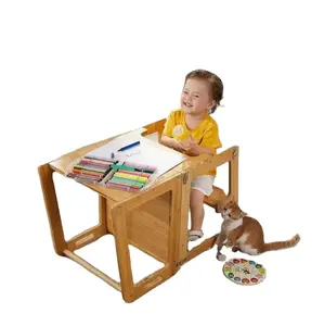 Trẻ em nhà bếp bước Phân gỗ Toddler đứng tháp cho nhà bếp truy cập