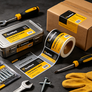 Étiquettes autocollantes personnalisées avec logo imprimé, résistantes aux intempéries, pour l'emballage des produits extérieurs - Product Image 2