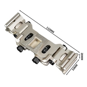 Tactical Metal MUM 14 Binocular Bridge Helmet Mount Holder Adaptador <span class=keywords><strong>de</strong></span> soporte <span class=keywords><strong>Gafas</strong></span> <span class=keywords><strong>de</strong></span> <span class=keywords><strong>visión</strong></span> <span class=keywords><strong>nocturna</strong></span> Accesorios - Product Image 3