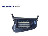 Cubierta de Tablero OE 80009603 / 80009909, Cubierta del Panel de Instrumentos del Lado del Pasajero, Negra, Cubierta Decorativa para Volvo EX30, Piezas de Automóvil