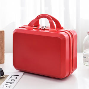 Sac à cosmétiques de voyage portable <span class=keywords><strong>ultra</strong></span>-léger et durable de 14 pouces <span class=keywords><strong>valise</strong></span> cadeau à main de stockage multicouche de grande capacité pour la vente en gros - Product Image 3