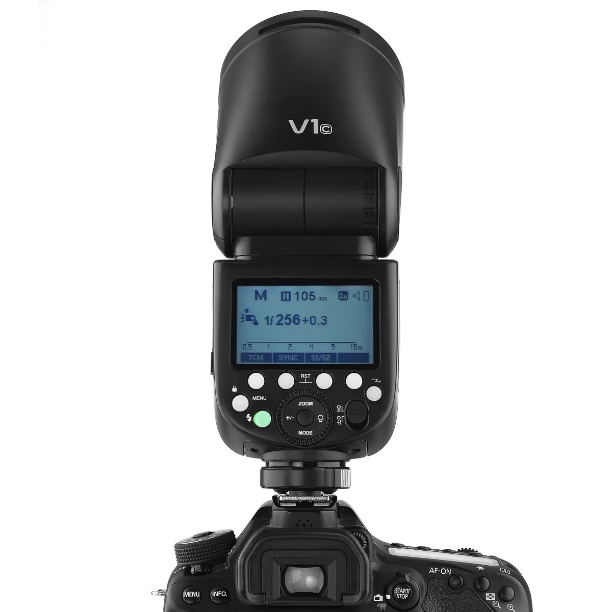 Вспышка Speedlite с круглой головкой Godox V1, вспышка для камеры, Canon, Sony, Fuji, Olympus, Pentax, горячая Распродажа