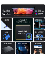 Alldocube IPlay 70 Pad Pro, Tablet PC 2 en 1 en Oferta, 12.1 Pulgadas, Helio G100, 2.5K, Android 16, 8GB+128GB, Compatible con Teclado