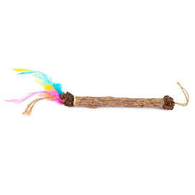 Mainan Kucing Interaktif Hewan Peliharaan Longnew Mainan Kucing Halter Catnip Mainan Kucing Matatabi Tongkat <span class=keywords><strong>Sisal</strong></span> Tali Mainan untuk Kucing