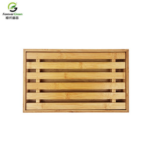 เขียงไม้ไผ่เฮงยูชิงพินอเนกประสงค์สำหรับหั่นและเสิร์ฟขนมปัง - Product Image 4