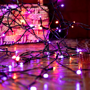 Guirlande lumineuse LED 100L avec minuterie IP44, 8 fonctions et <span class=keywords><strong>musique</strong></span> effrayante pour Halloween - Product Image 1