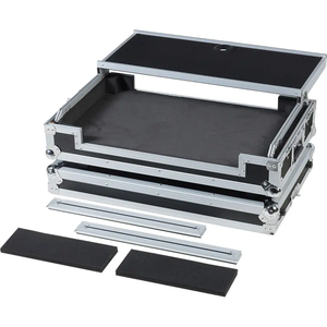 <span class=keywords><strong>Pioneer</strong></span>-Estuche de vuelo con soporte para ordenador portátil, caja de almacenamiento de metal con ruedas y carrito, soporte personalizado, OEM, ODM - Product Image 2
