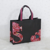 Tas Hadiah Ramah Lingkungan, Biodegradable, Dapat Digunakan Kembali, Berbahan Kain Non-Woven Berlapis Film, Cetak Sablon, untuk Sepatu dan Pakaian
