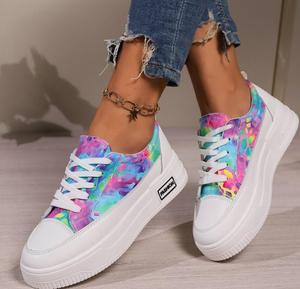 Autunno e inverno nuovo <span class=keywords><strong>scarpe</strong></span> sportive traspirante femminile studenti di spessore con la suola <span class=keywords><strong>scarpe</strong></span> casual di viaggio <span class=keywords><strong>scarpe</strong></span> <span class=keywords><strong>da</strong></span> corsa <span class=keywords><strong>scarpe</strong></span> <span class=keywords><strong>da</strong></span> tennis delle donne - Product Image 2