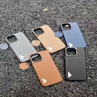 Couverture en cuir de nouveau design pour étui de téléphone portable iphone Protection complète avec étuis de téléphone portable de luxe Kickstand