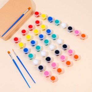 <span class=keywords><strong>Pas</strong></span> <span class=keywords><strong>Cher</strong></span> En Gros Enfants DIY Peint Céramique Plâtre Graffiti <span class=keywords><strong>Peinture</strong></span> 3ml 8 Couleurs Artiste Professionnel Acrylique Pigment - Product Image 2