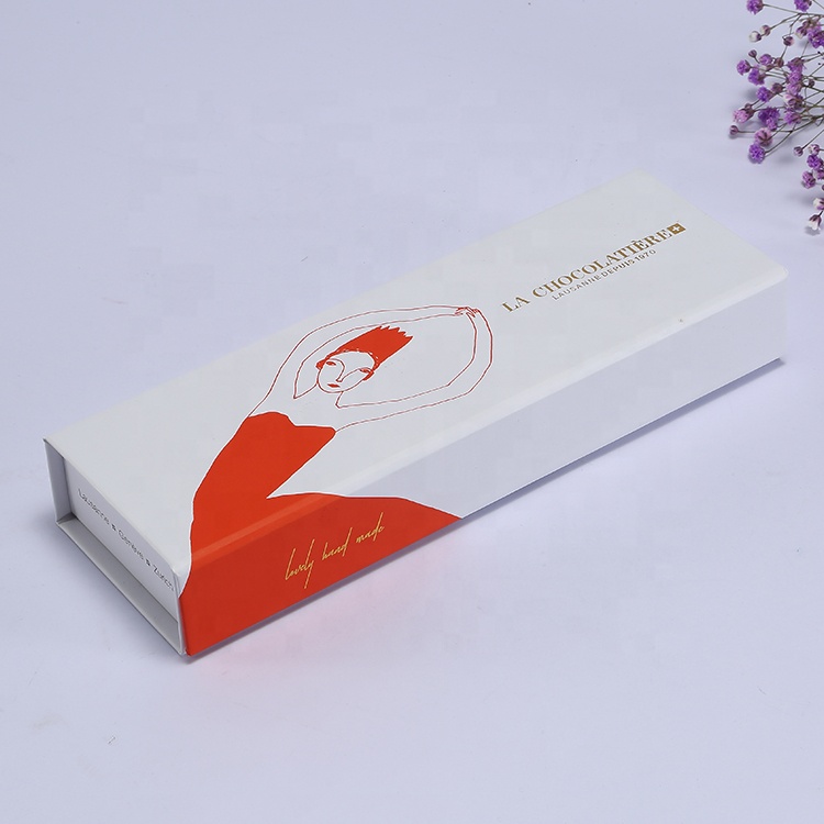 Custom rigid magnetic lid candy chocolate bo<i></i>nbon sweet packaging box with dividers