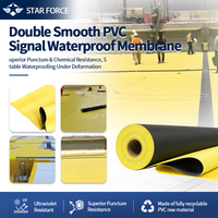 Membrane imperméable en PVC renforcé, résistante aux UV et aux produits chimiques, pour piscine, bassin à poissons, jardin, réservoir d'eau, sous-sol